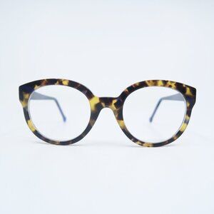Nathalie Blanc HELENE MH  Col. 725 Havana, Cat Eye, New, Eyeglasses Frames.